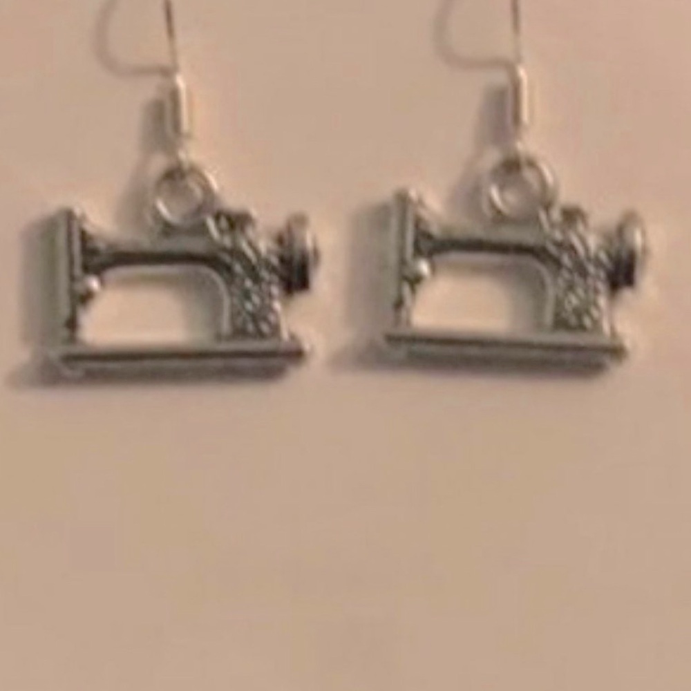 Sewing Machine Earrings